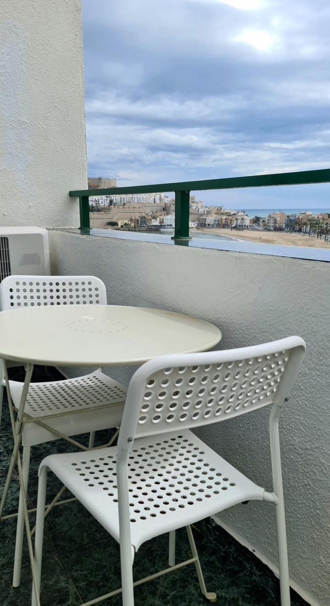 Peñíscola Apartamento Loft Primera Linea De Playa, Vistas Altas Mar Y Castillo מראה חיצוני תמונה