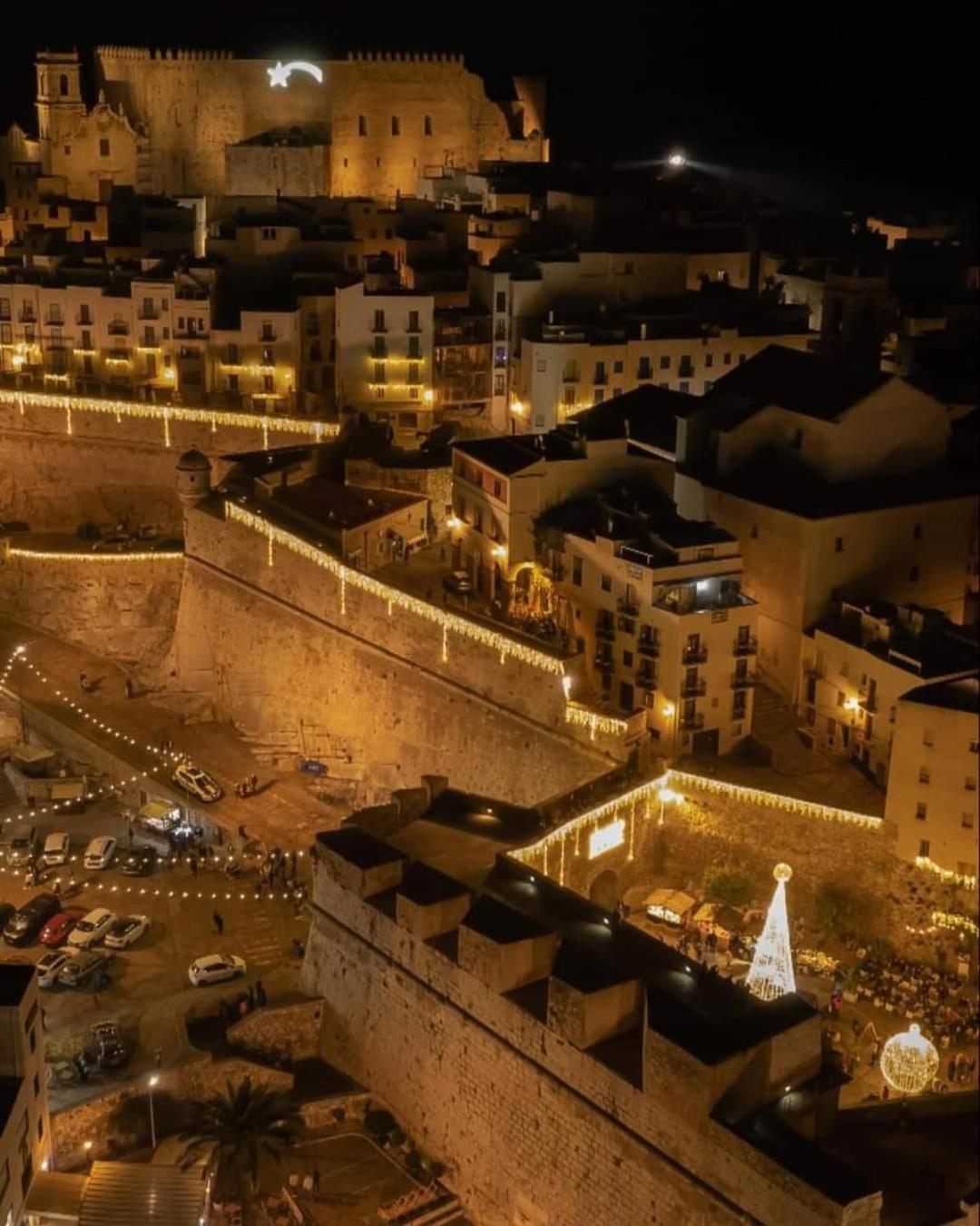 Peñíscola Apartamento Loft Primera Linea De Playa, Vistas Altas Mar Y Castillo מראה חיצוני תמונה